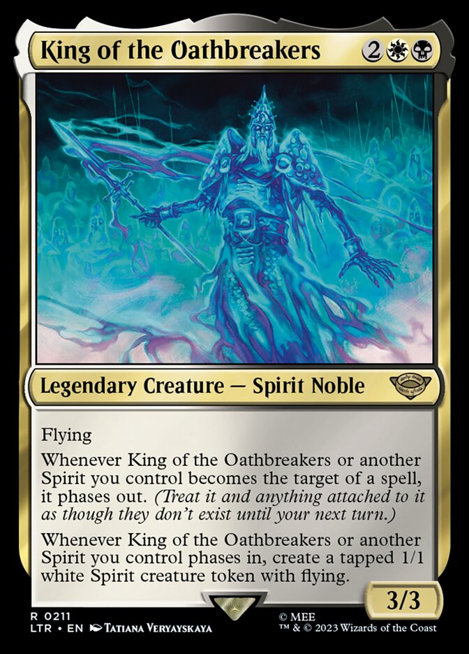 King of the Oathbreakers 211 (Universes Beyond: The Lord of the Rings: Tales of Middle-earth)  - Foil | Good Games North