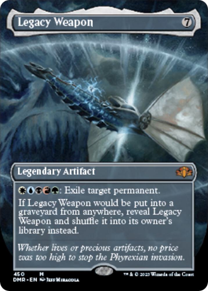 Legacy Weapon Borderless (Dominaria Remastered)  | Good Games North