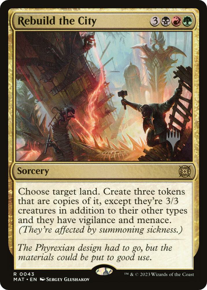 Rebuild the City 43p/8 (Promo Pack: The Lost Caverns of Ixalan)  | Good Games North