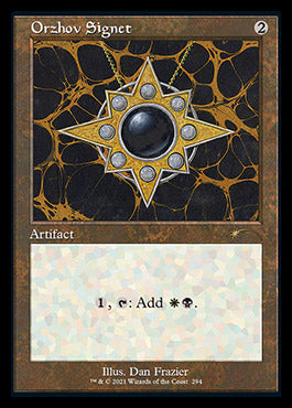 Orzhov Signet (Retro) [Secret Lair Drop Series] | Good Games North
