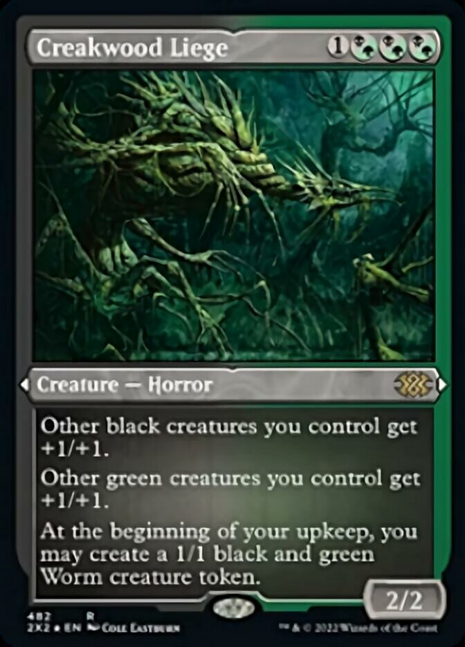 Creakwood Liege (Foil Etched) [Double Masters 2022] | Good Games North