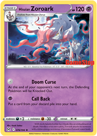 Hisuian Zoroark (076/196) (GameStop) [Sword & Shield: Lost Origin] | Good Games North