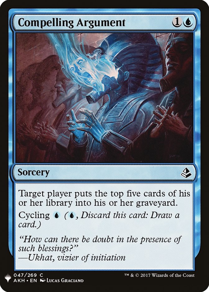 Compelling Argument [Mystery Booster] | Good Games North