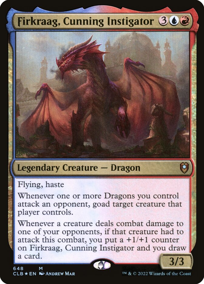 Firkraag, Cunning Instigator (Commander Legends: Battle for Baldur's Gate)  - Foil | Good Games North