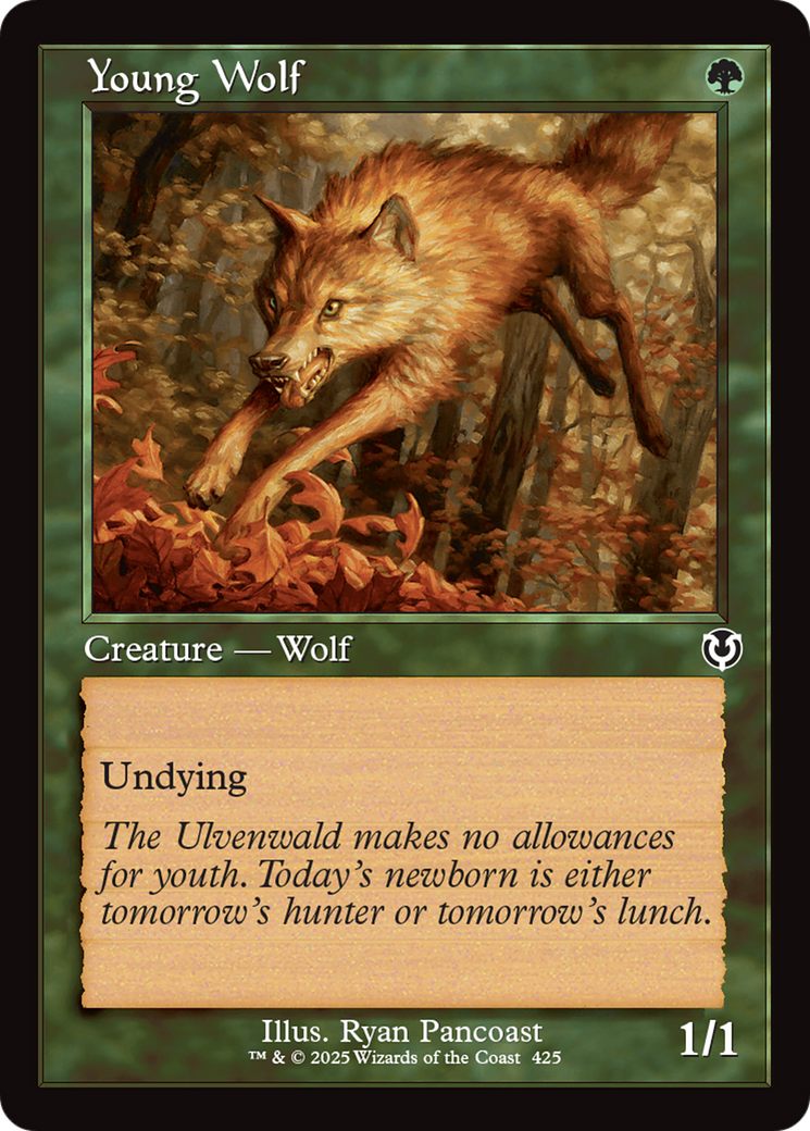 Young Wolf (Retro Frame) [Innistrad Remastered] | Good Games North