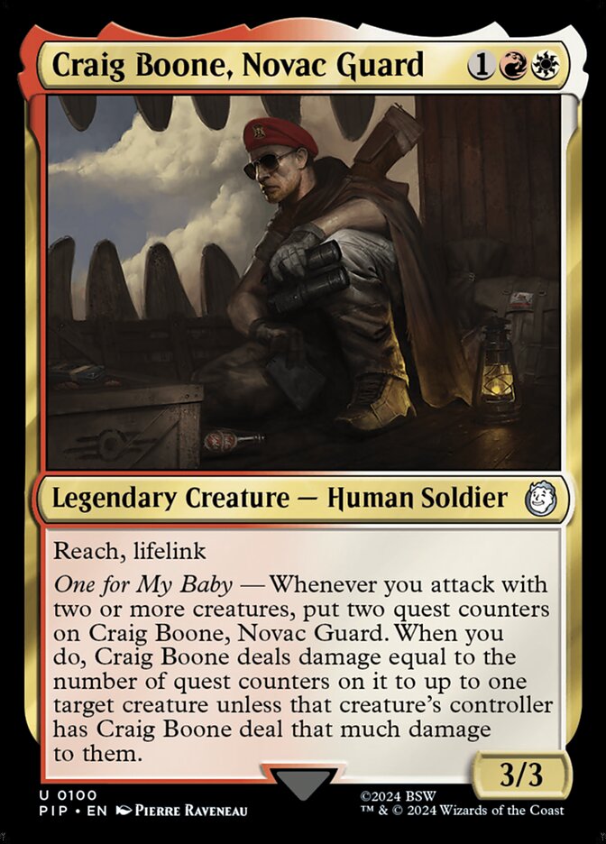 Craig Boone, Novac Guard (Universes Beyond: Fallout)  | Good Games North