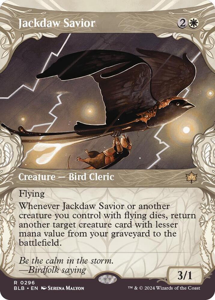 Jackdaw Savior 296 (Bloomburrow)  | Good Games North