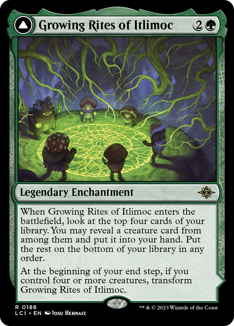 Growing Rites of Itlimoc // Itlimoc, Cradle of the Sun [The Lost Caverns of Ixalan] | Good Games North