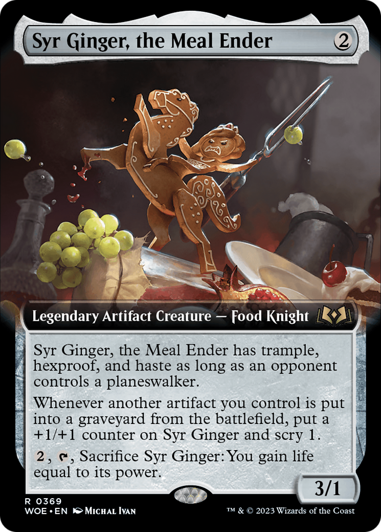 Syr Ginger, the Meal Ender (Extended Art) [Wilds of Eldraine] | Good Games North