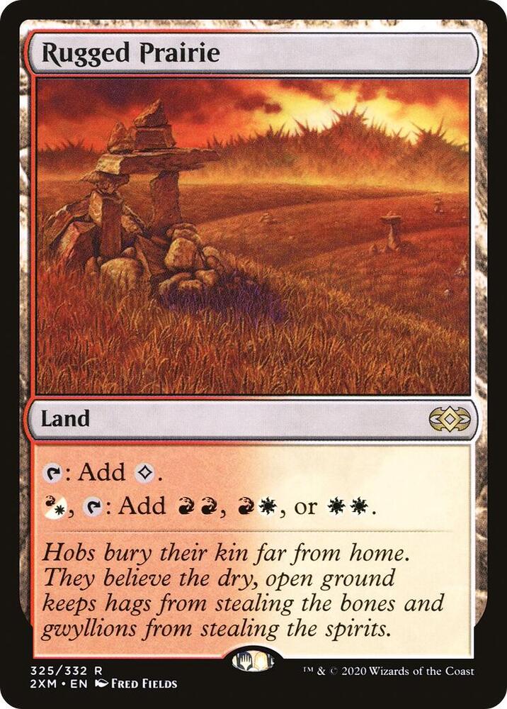 Rugged Prairie (Double Masters)  - Foil | Good Games North