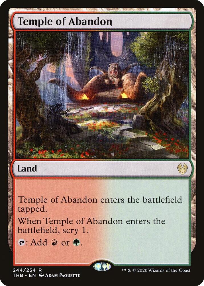 Temple of Abandon (Theros Beyond Death)  - undefined | Good Games North