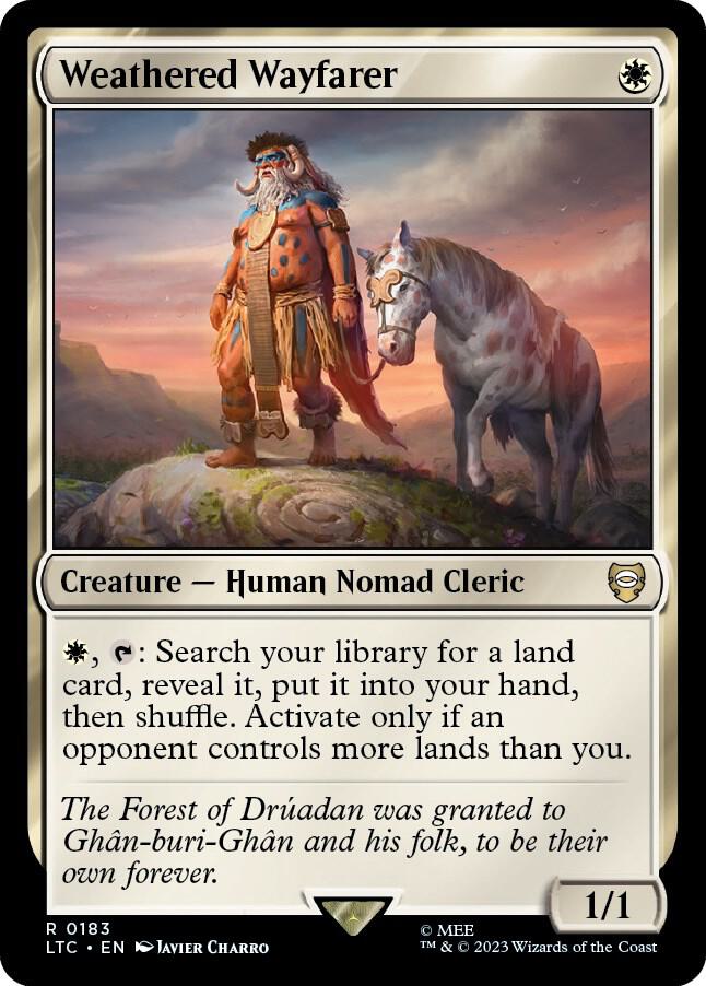 Weathered Wayfarer (Commander: The Lord of the Rings: Tales of Middle-earth)  | Good Games North