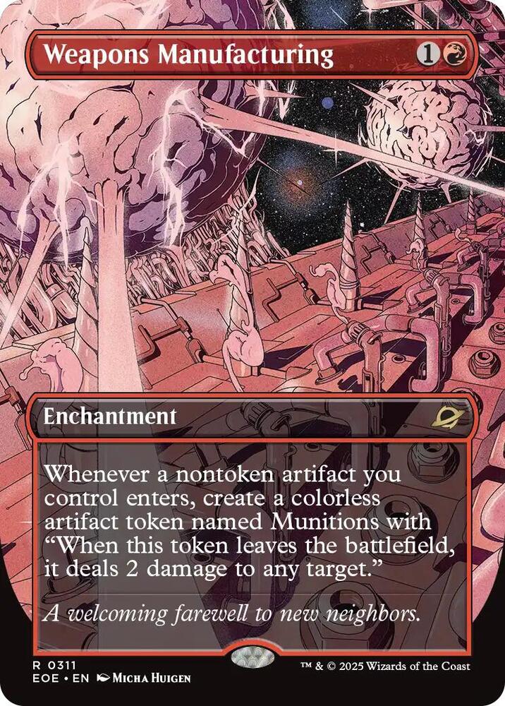 Weapons Manufacturing Borderless (Edge of Eternities)  | Good Games North