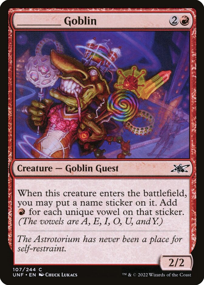 _____ Goblin (Unfinity)  - undefined | Good Games North