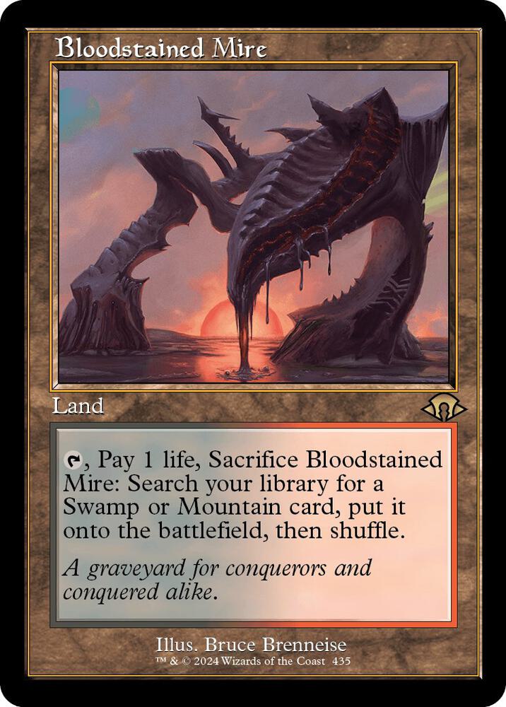 Bloodstained Mire Retro Frame (Modern Horizons 3)  | Good Games North