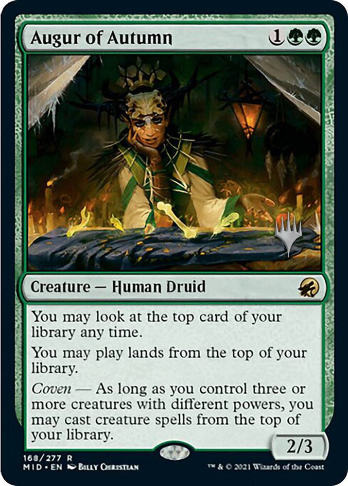 Augur of Autumn (Promo Pack: Innistrad: Midnight Hunt)  - Foil | Good Games North