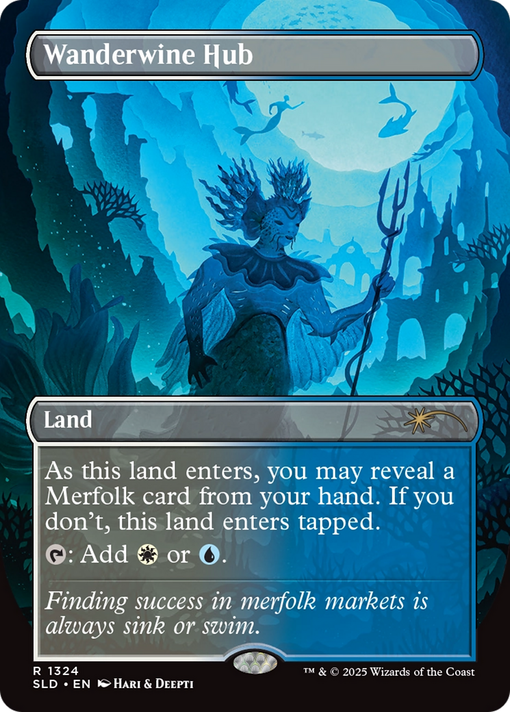 Wanderwine Hub (Rainbow Foil) [Secret Lair Drop Series] | Good Games North