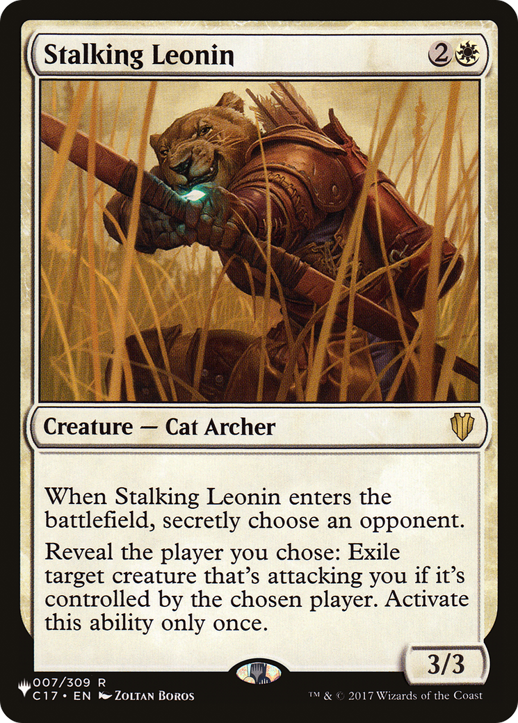 Stalking Leonin [The List] | Good Games North