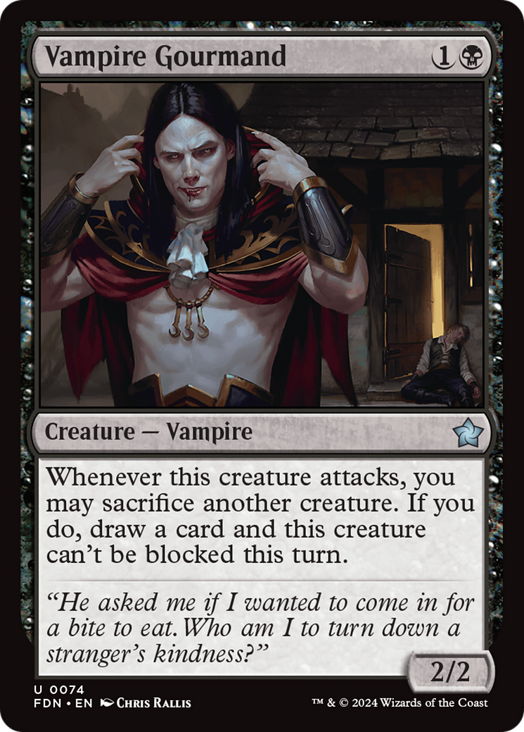 Vampire Gourmand [Foundations] | Good Games North