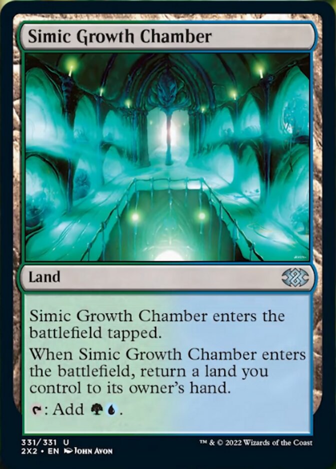 Simic Growth Chamber [Double Masters 2022] | Good Games North