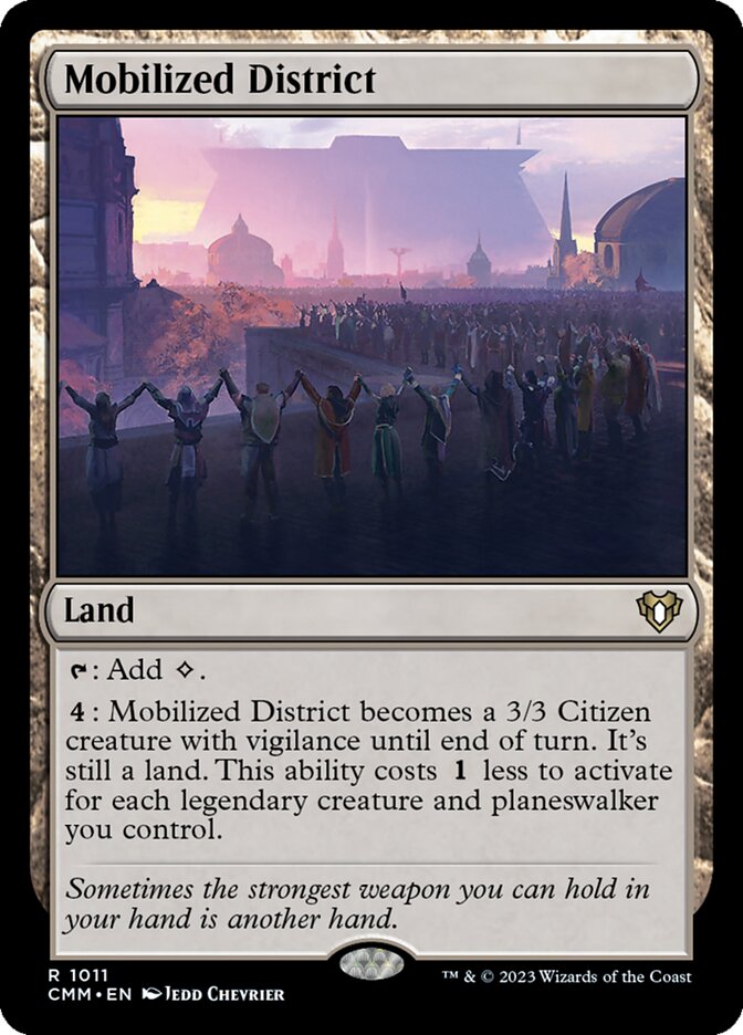 Mobilized District (Commander Masters)  | Good Games North