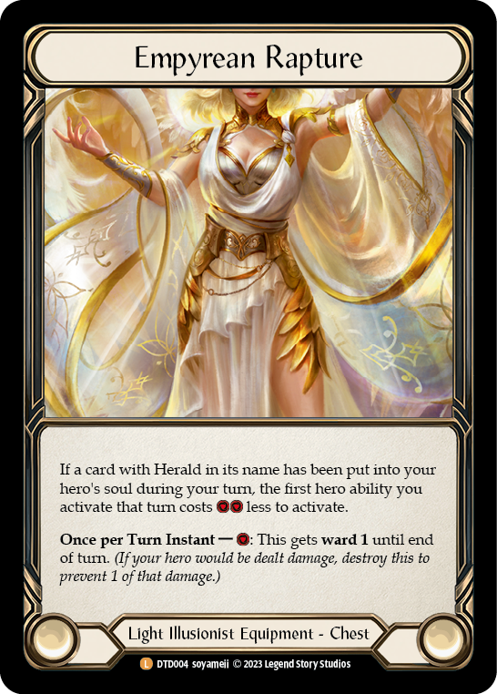 Empyrean Rapture [DTD004] (Dusk Till Dawn)  Rainbow Foil | Good Games North