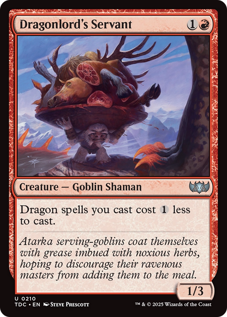 Dragonlord's Servant [Tarkir: Dragonstorm Commander] | Good Games North
