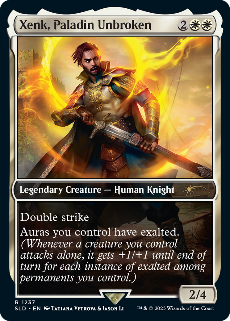 Xenk, Paladin Unbroken [Secret Lair Drop Series] | Good Games North