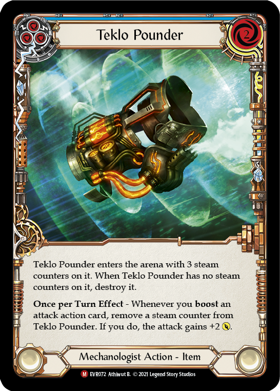 Teklo Pounder [EVR072] (Everfest)  1st Edition Rainbow Foil | Good Games North