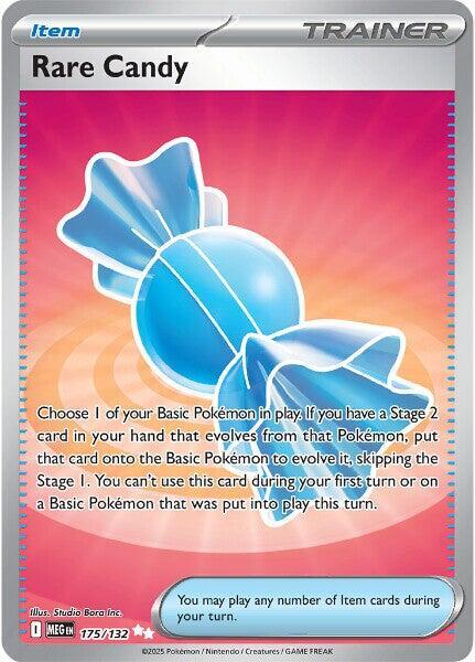 Rare Candy 175/132 (ME01: Mega Evolution)  - Holofoil | Good Games North