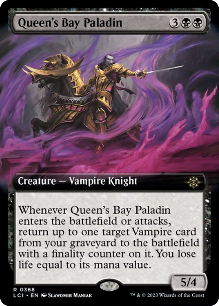Queen's Bay Paladin (Extended Art) [The Lost Caverns of Ixalan] | Good Games North