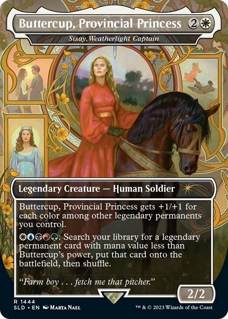 Buttercup, Provincial Princess - Sisay, Weatherlight Captain [Secret Lair Drop Series] | Good Games North