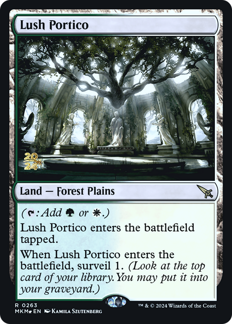 Lush Portico [Murders at Karlov Manor Prerelease Promos] | Good Games North