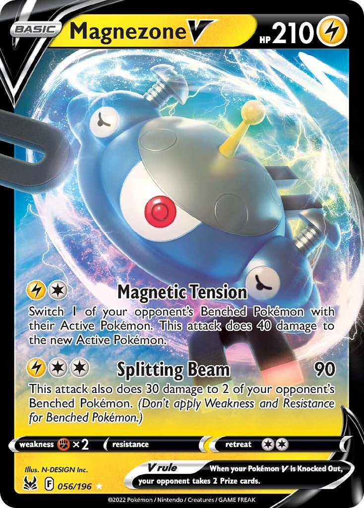 Magnezone V (056/196) [Sword & Shield: Lost Origin] | Good Games North