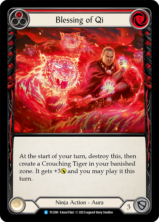 Blessing of Qi (Red) [TCC091] (Round the Table: TCC x LSS) | Good Games North