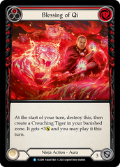 Blessing of Qi (Red) [TCC091] (Round the Table: TCC x LSS) | Good Games North