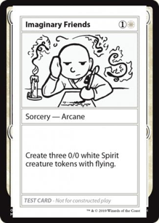 Imaginary Friends (2021 Edition) [Mystery Booster Playtest Cards] | Good Games North