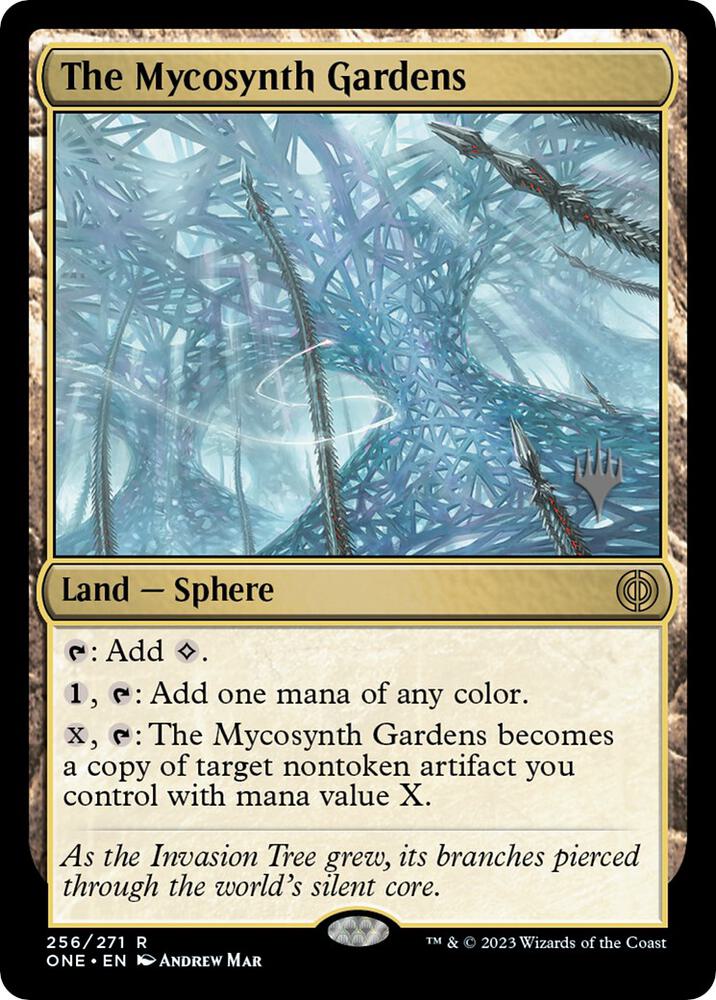 The Mycosynth Gardens (Promo Pack: Phyrexia: All Will Be One)  | Good Games North