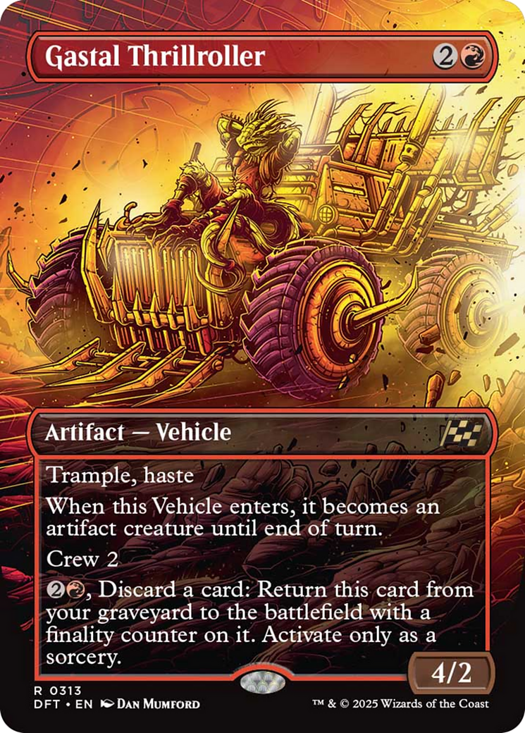 Gastal Thrillroller (Borderless) [Aetherdrift] | Good Games North