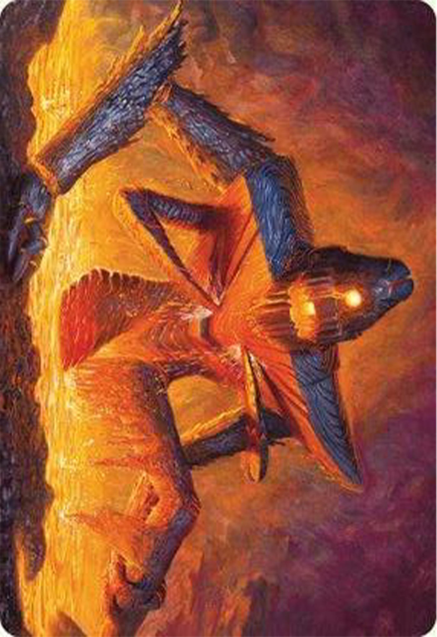 Molten Gatekeeper Art Card [Modern Horizons 3 Art Series] | Good Games North