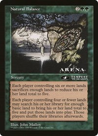 Natural Balance (4th Place) (Oversized) [Oversize Cards] | Good Games North