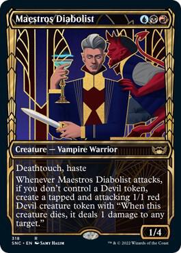Maestros Diabolist Showcase 318/281 (Streets of New Capenna)  | Good Games North