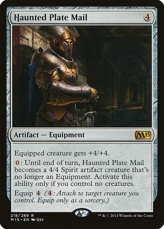 Haunted Plate Mail (Magic 2015 (M15))  - undefined | Good Games North