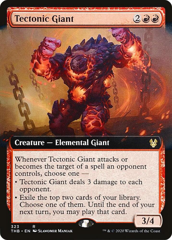 Tectonic Giant Extended Art (Theros Beyond Death)  | Good Games North