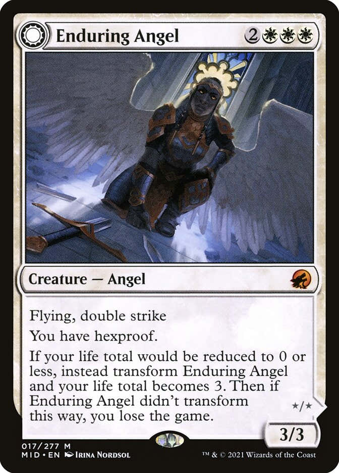 Enduring Angel 17 (Innistrad: Midnight Hunt)  | Good Games North