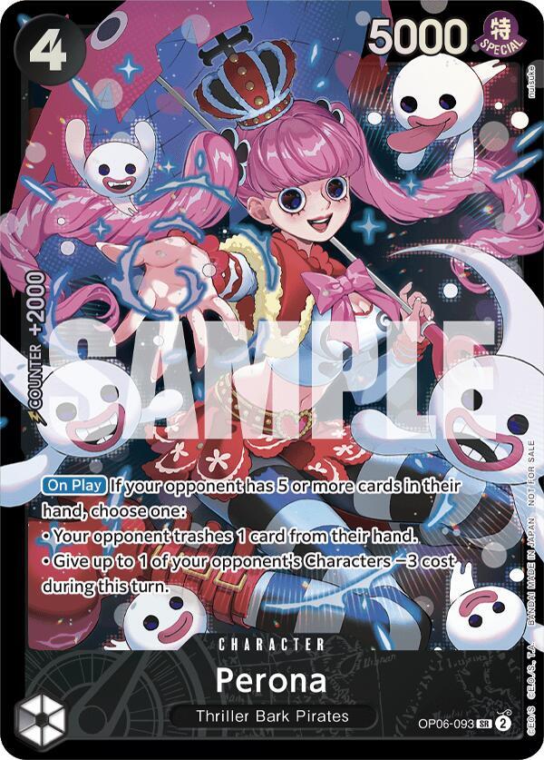 Perona Store (Treasure Cup 2024) OP06-093 (One Piece Promotion Cards)  - Foil | Good Games North