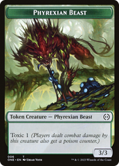 Phyrexian Beast Token [Phyrexia: All Will Be One Tokens] | Good Games North