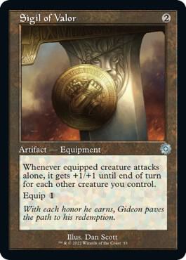 Sigil of Valor (The Brothers' War: Retro Frame Artifacts)  - undefined | Good Games North