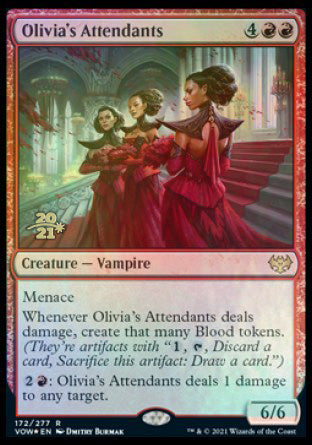 Olivia's Attendants [Innistrad: Crimson Vow Prerelease Promos] | Good Games North