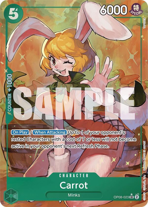 Carrot OP08-023 (Two Legends)  - Alternate Art Foil | Good Games North
